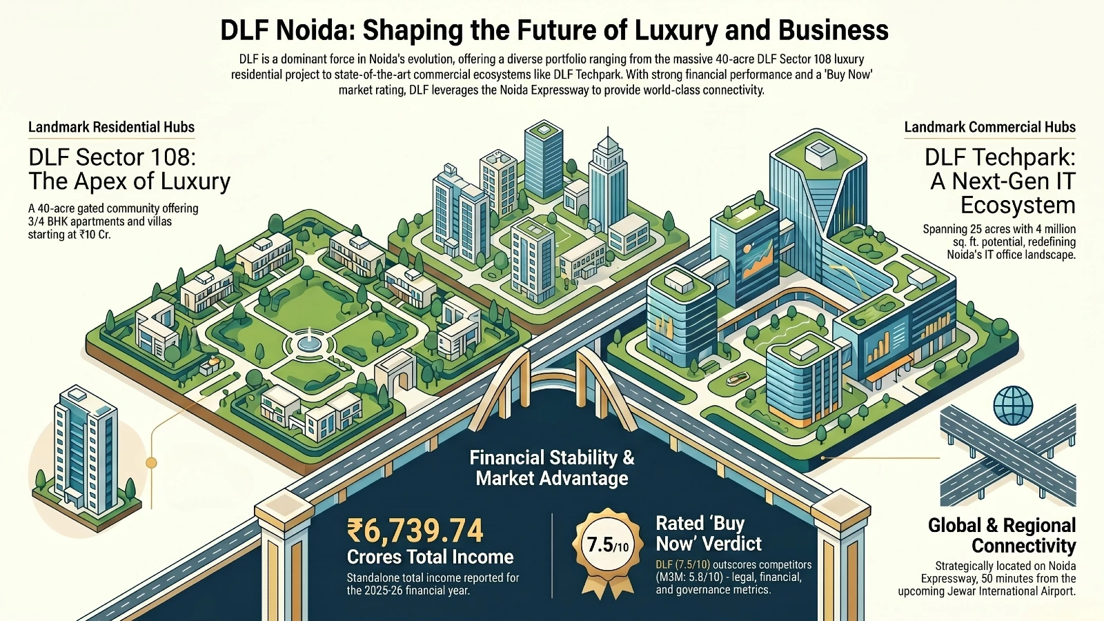 The DLF Effect: How its entry affects Noida Real Estate