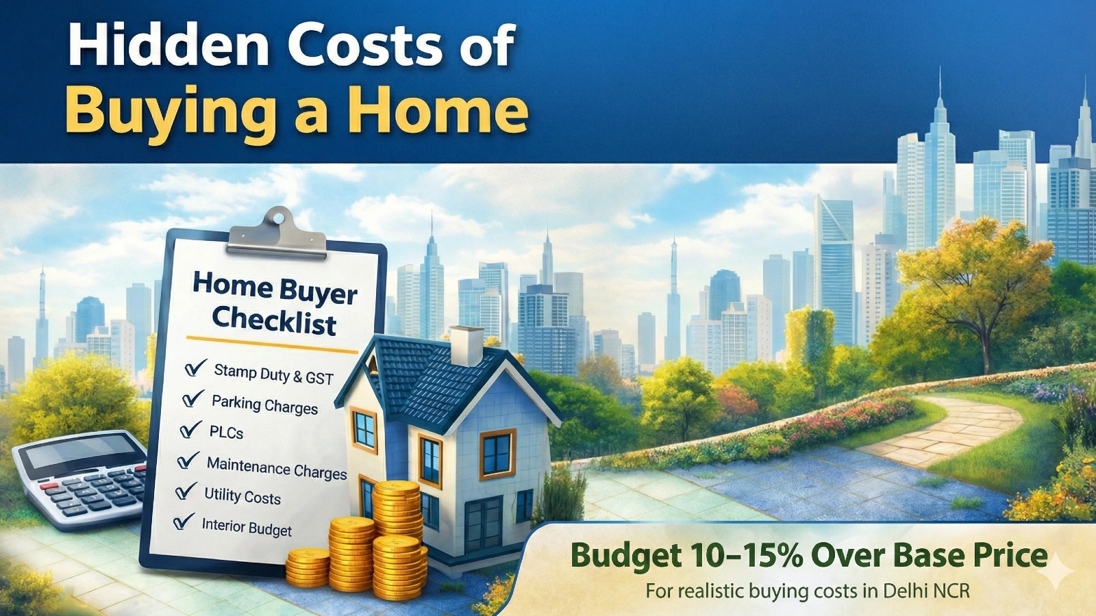 Hidden Costs of Buying a Home: A Delhi-NCR Buyer’s Complete Guide