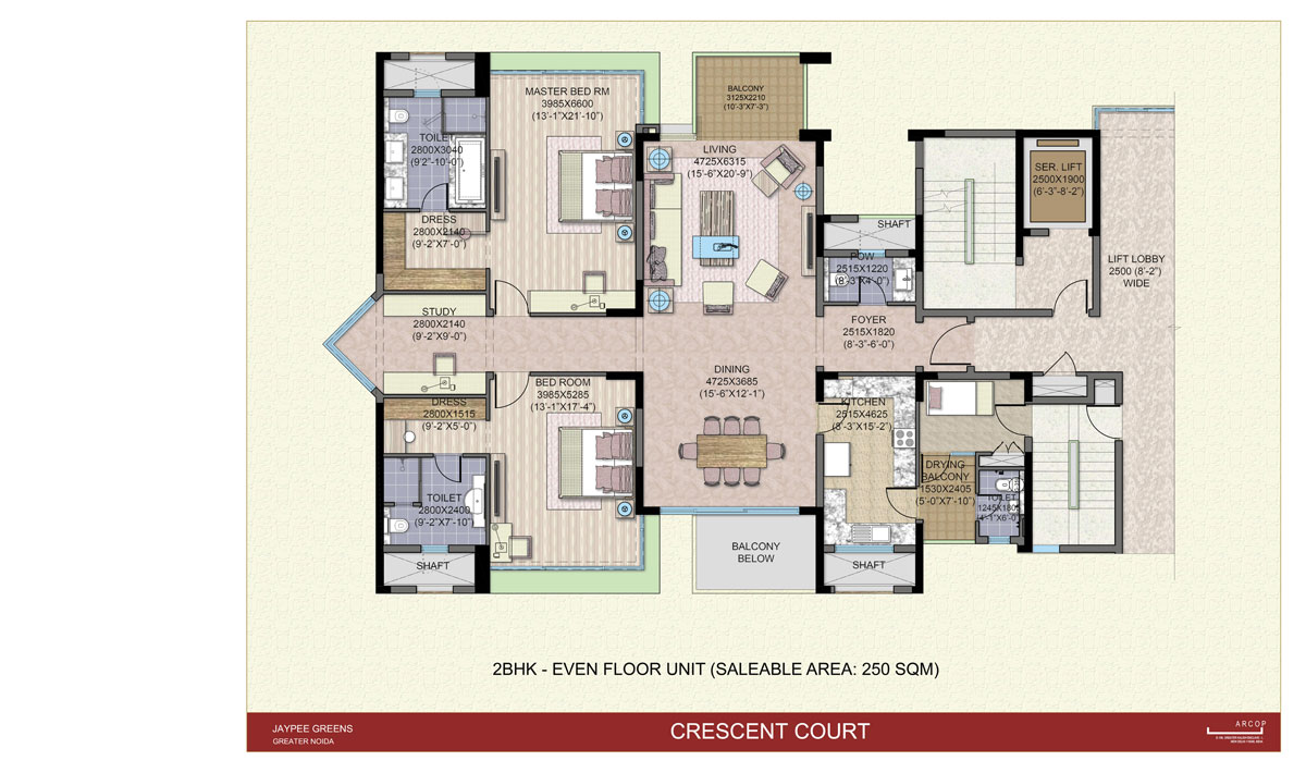 Typical 2 Bed