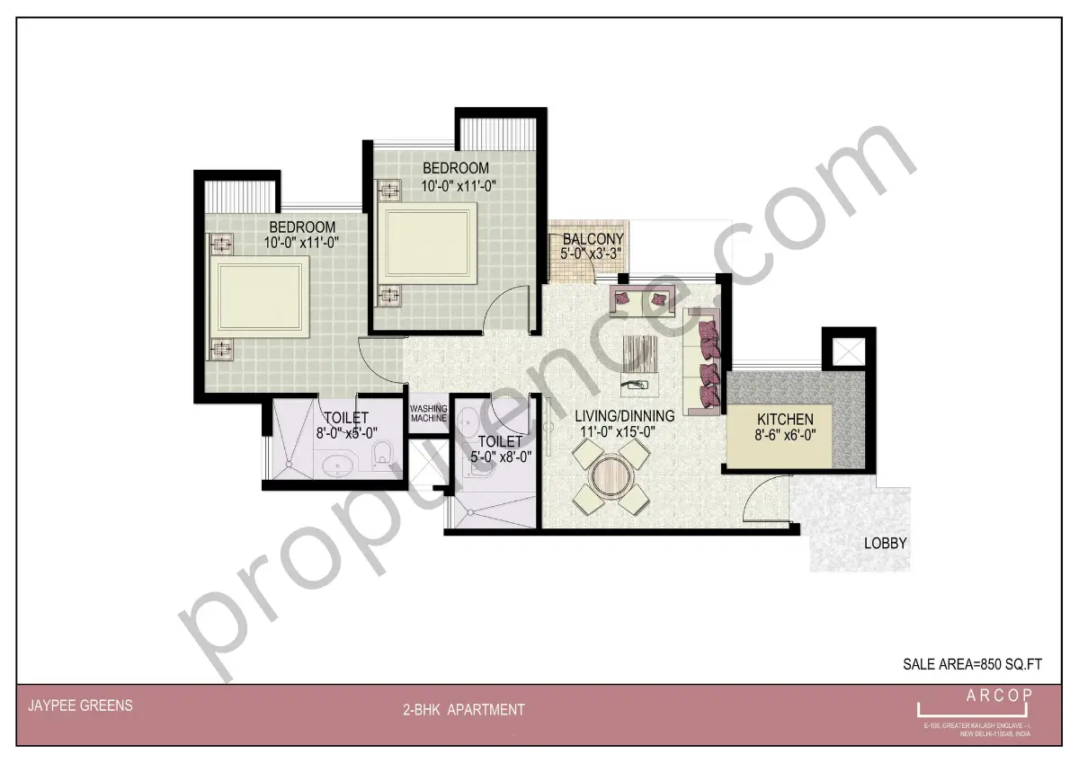 2 BHK Type A