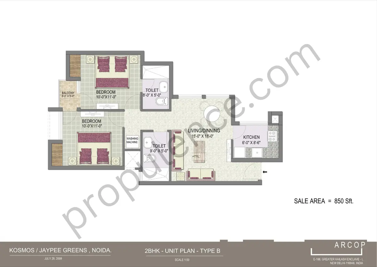 2 BHK Type B