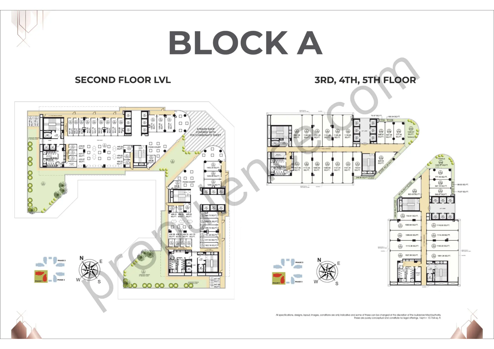 2nd, 3rd, 4th & 5th Floor