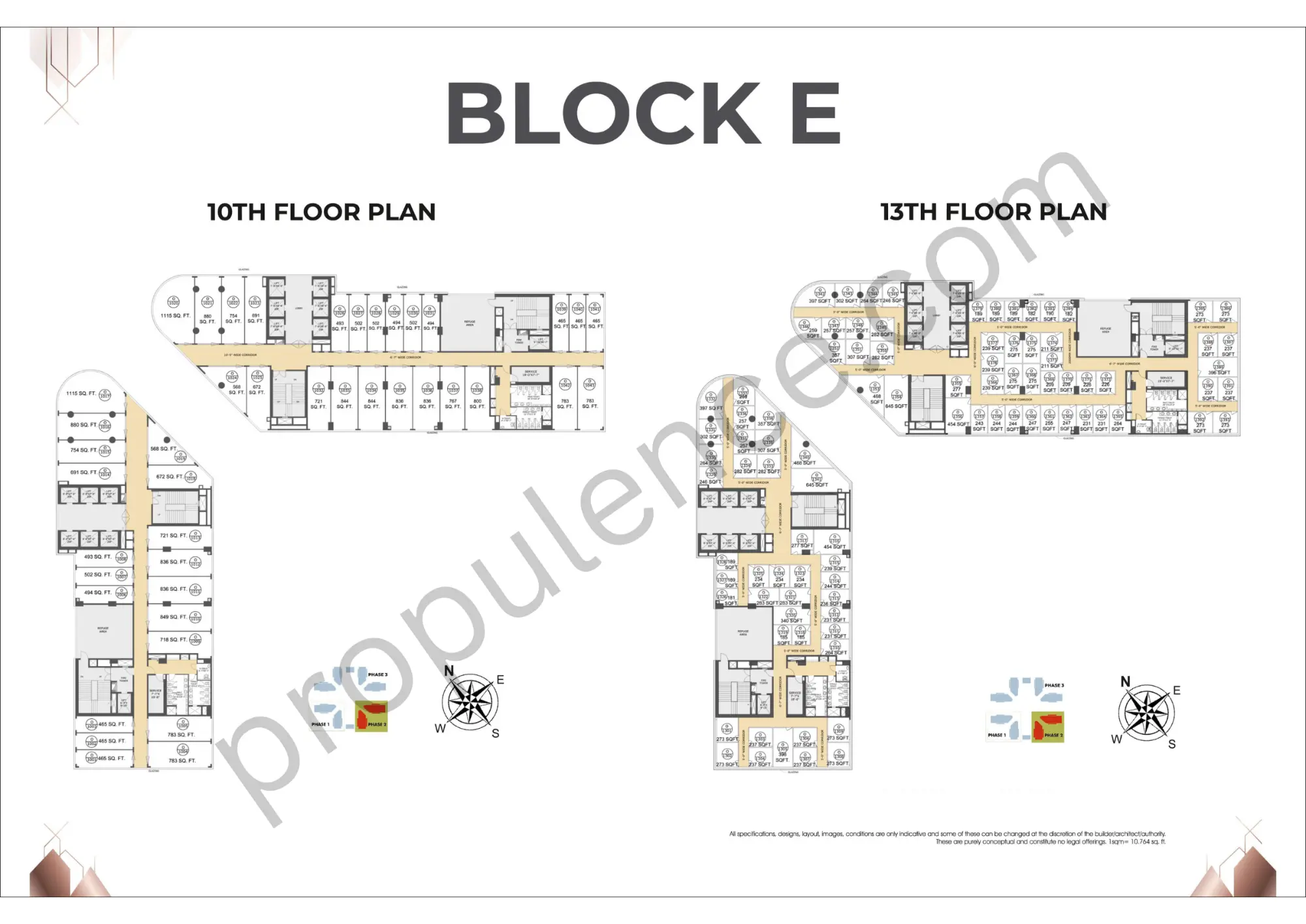 10th Floor & 13th Floor