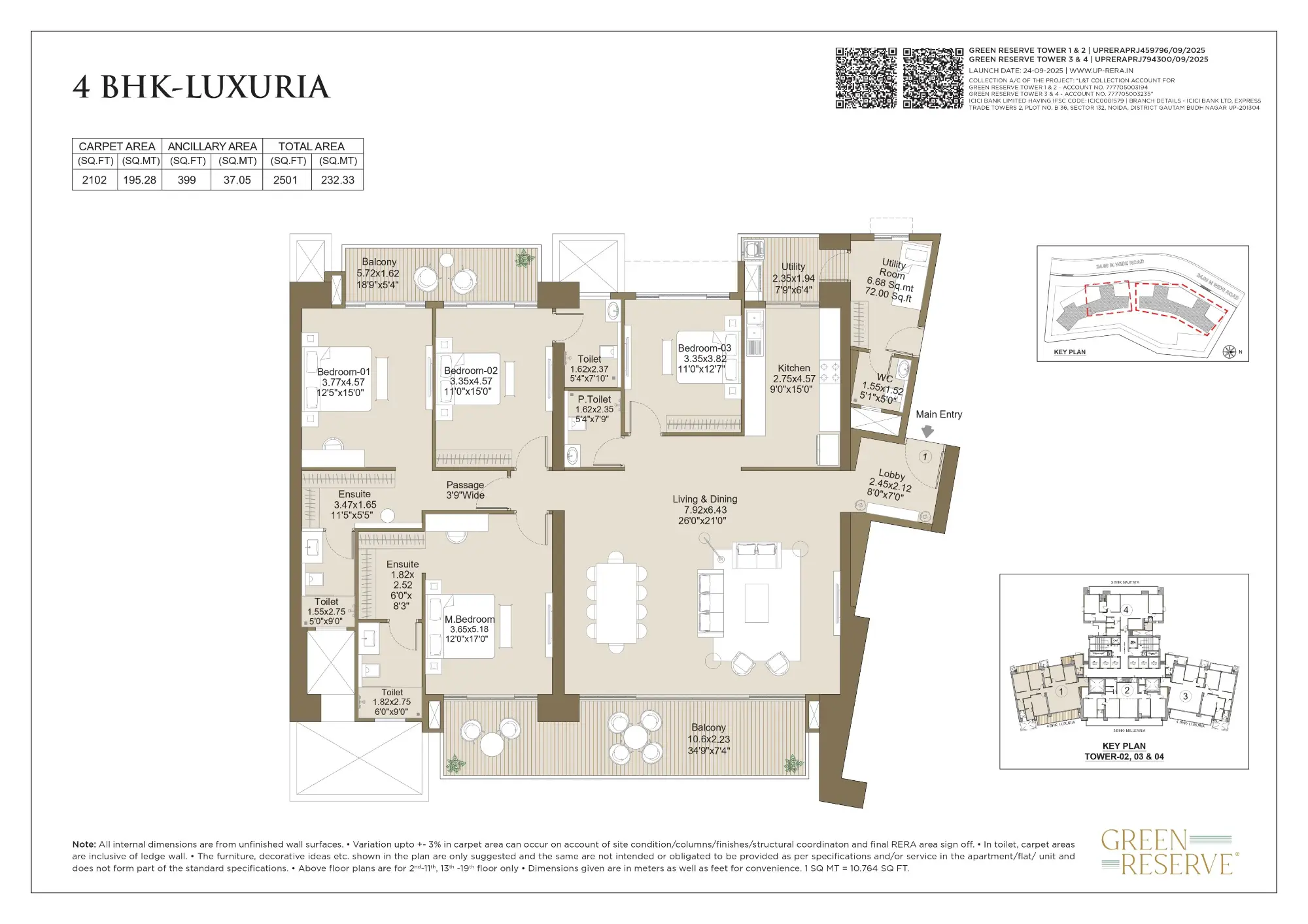 4 BHK Luxuria
