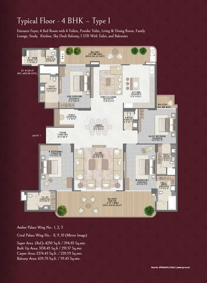 4 Bed Type I