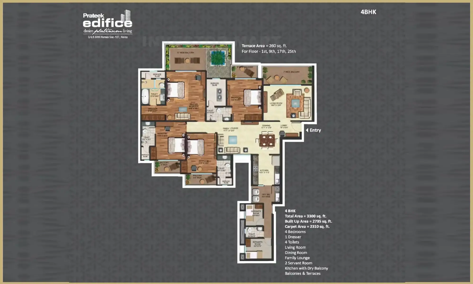 4 Bed 4T