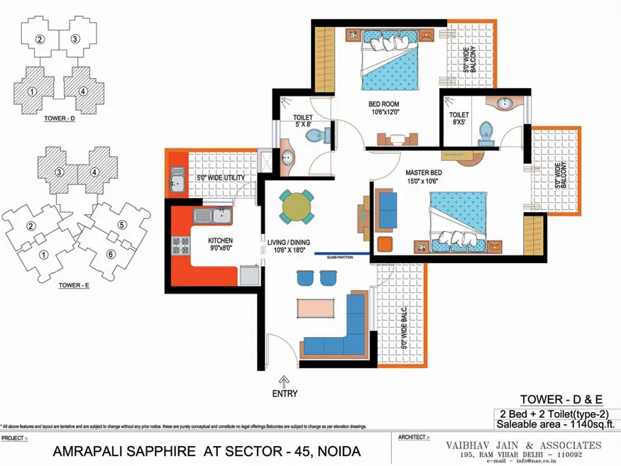 2 BHK Type A