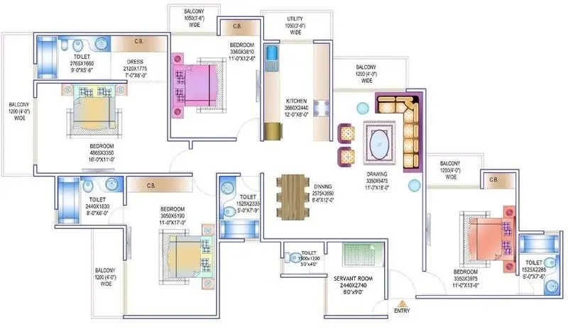 4 Bedroom