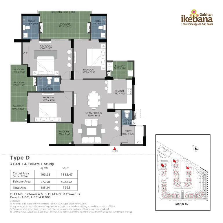 3 Bed Type D