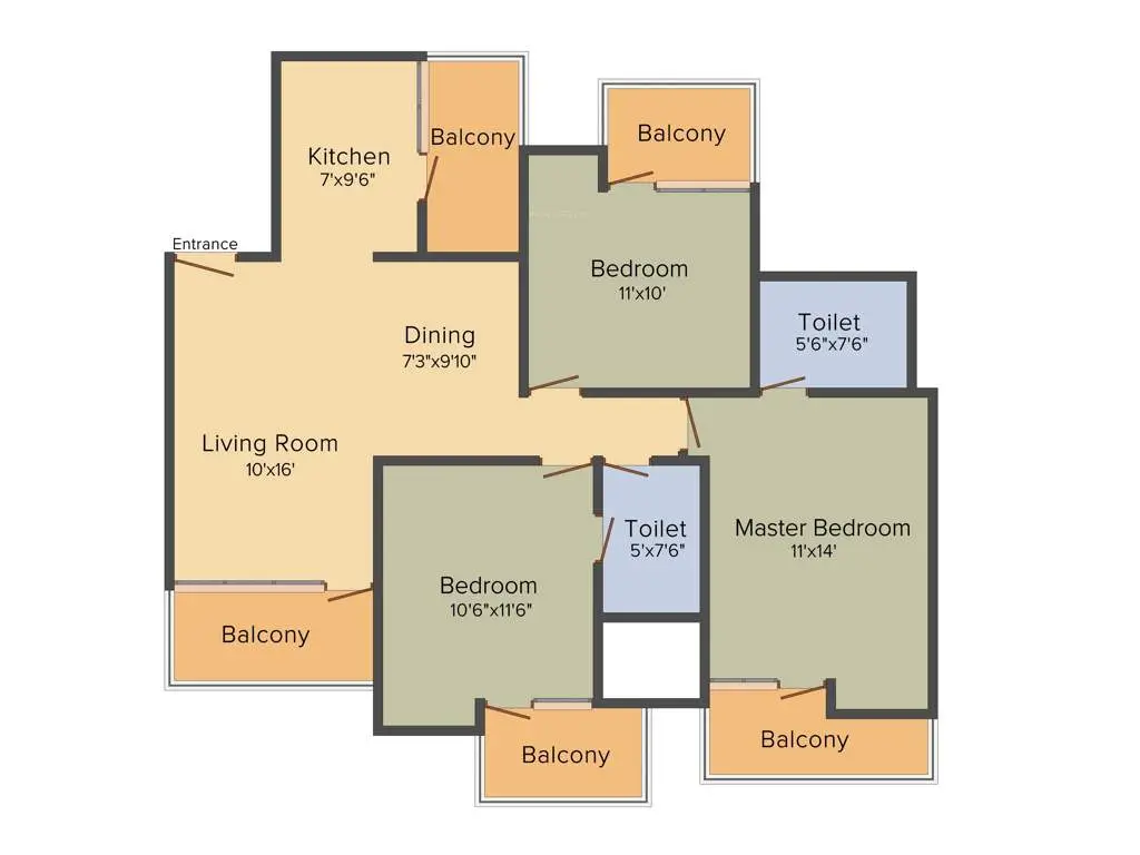 3 Bed Type B