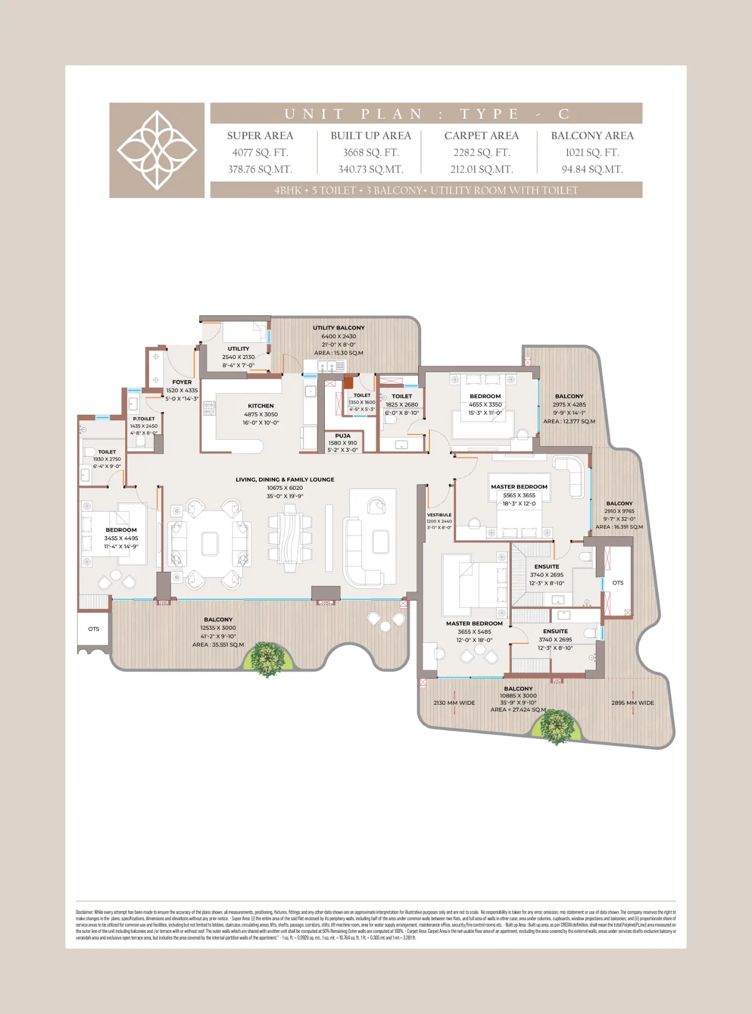 4 Bed