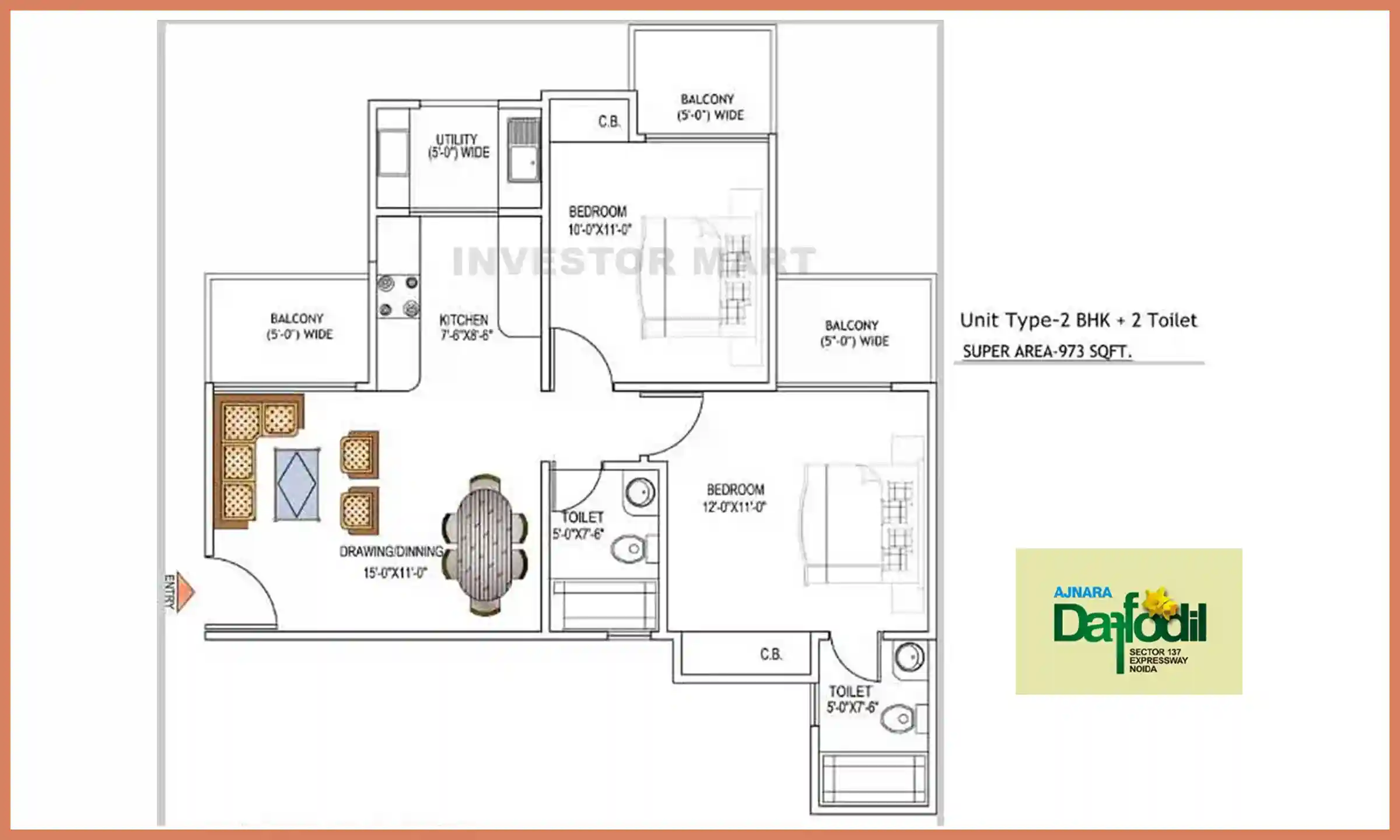 2BED TYPE 1