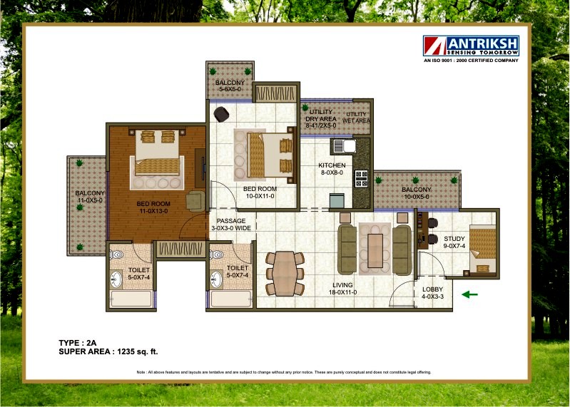 3 BED TYPE 1