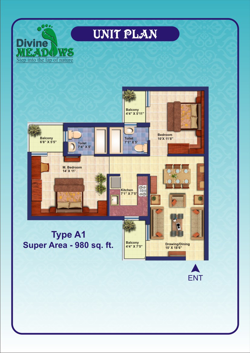 2 BED TYPE 1