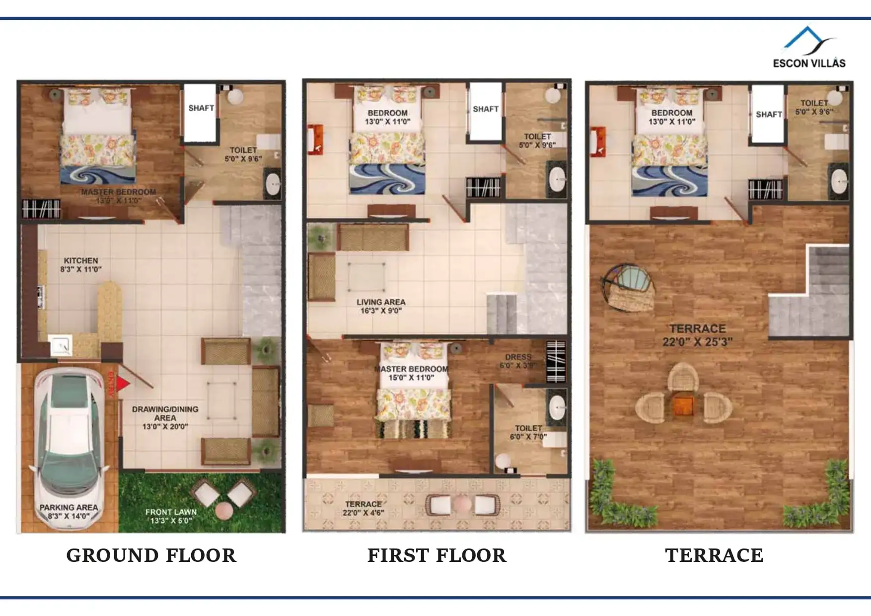 4 BED TYPE 1