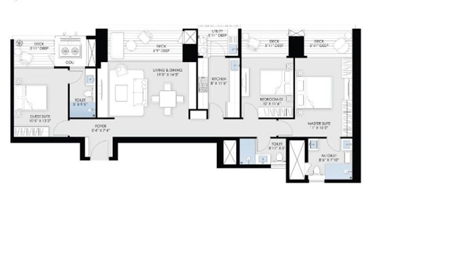 3 BED TYPE 1