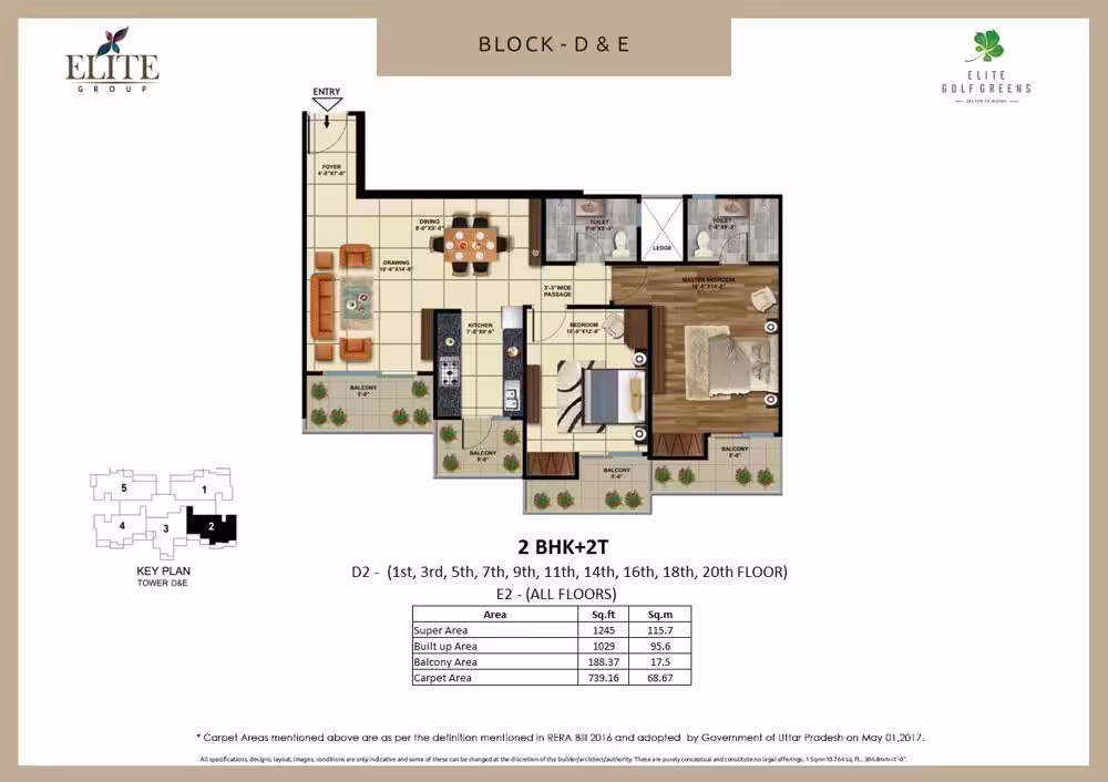 2 BED TYPE 1