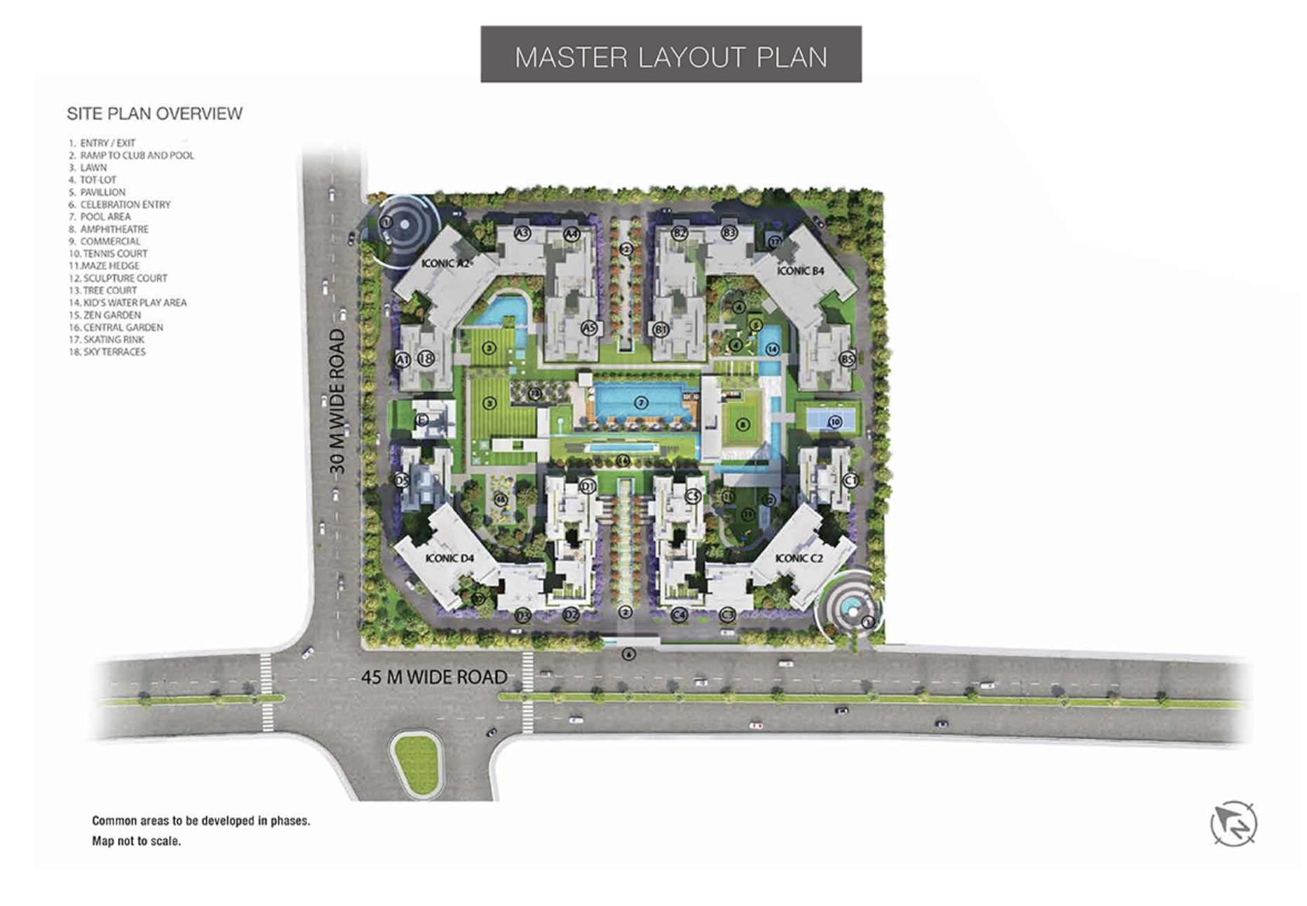 Godrej Palm Retreat Project Layout
