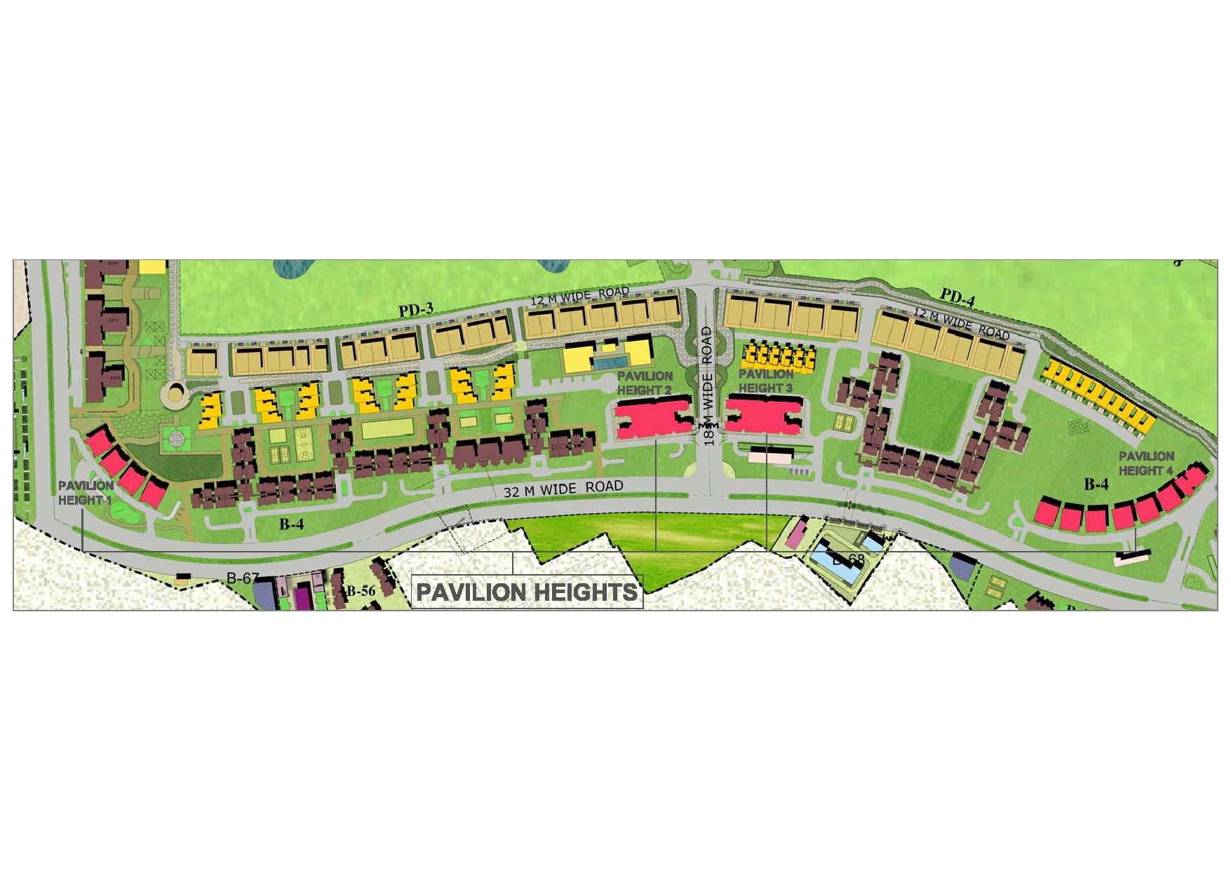 Pavilion Heights Layout