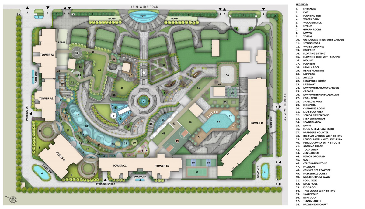 M3M Cullinan Layout