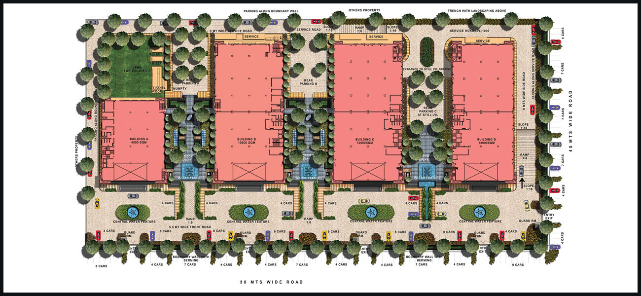 Bhutani Technopark Layout