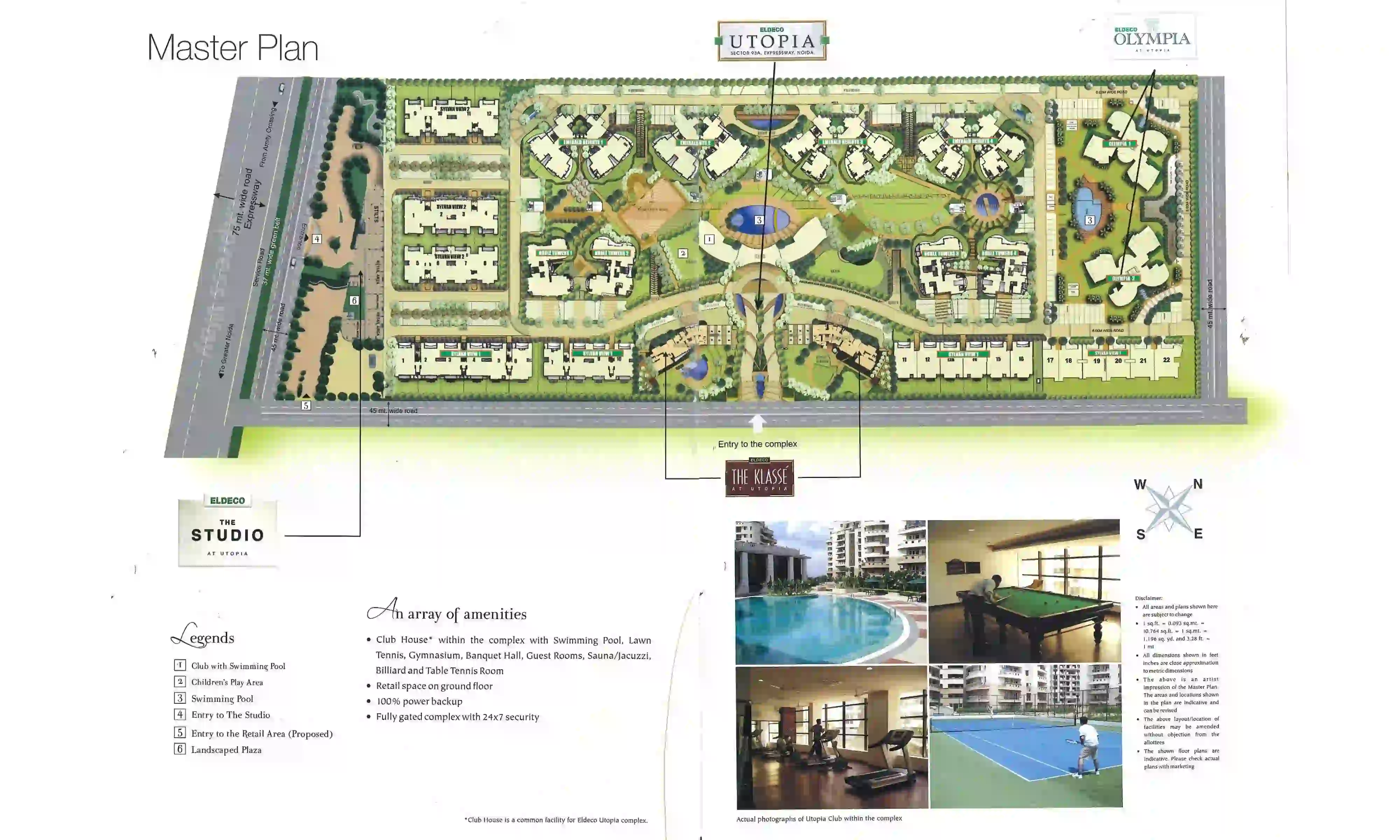 Eldeco Olympia Layout