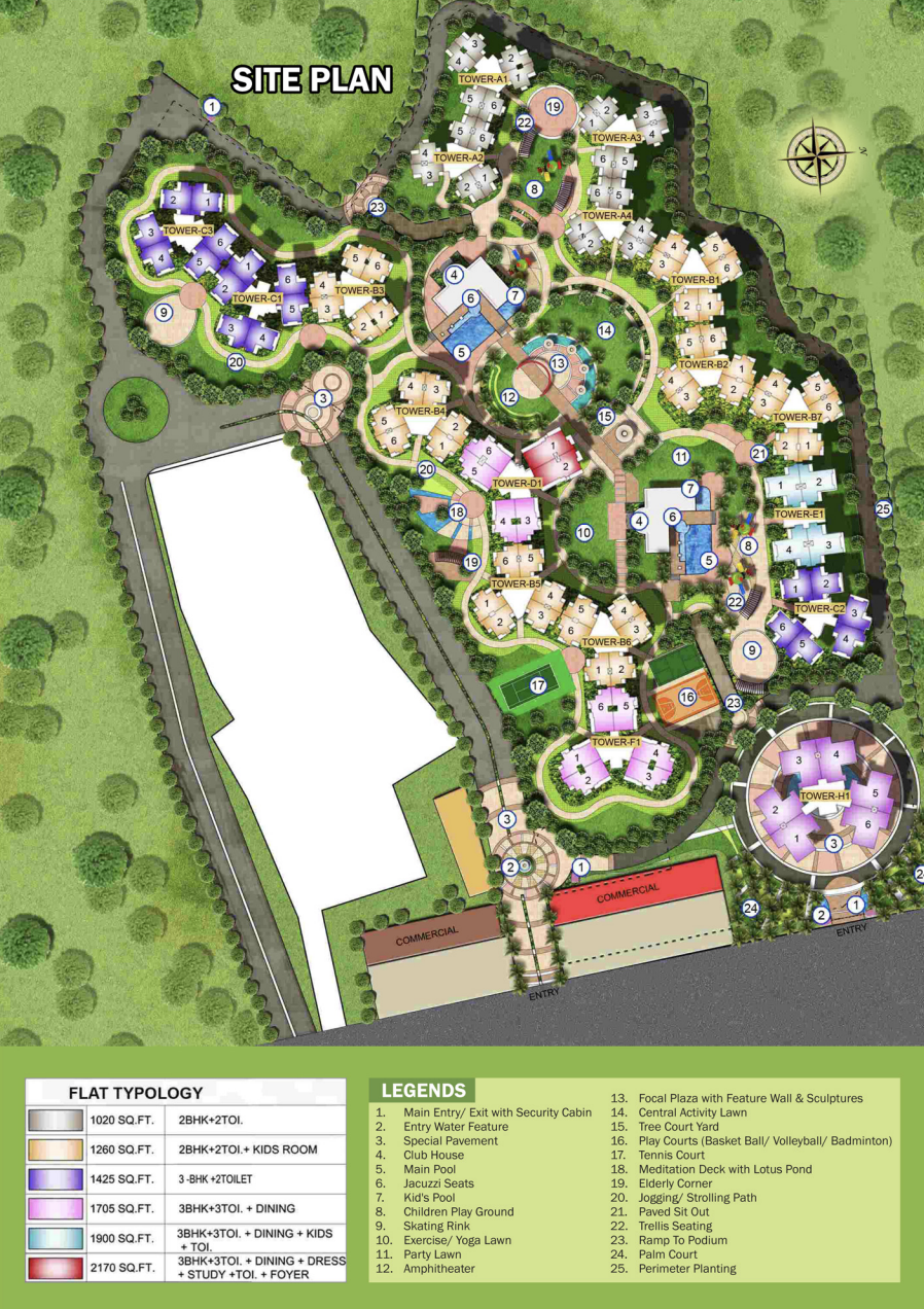 Supertech The Romano Layout
