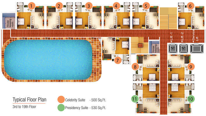 Typical Floor Layout
