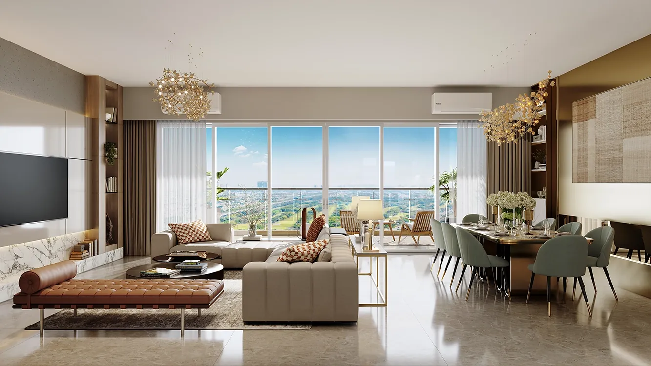 4BHK + STUDY + FAMILY LOUNGE (TYPE 6)