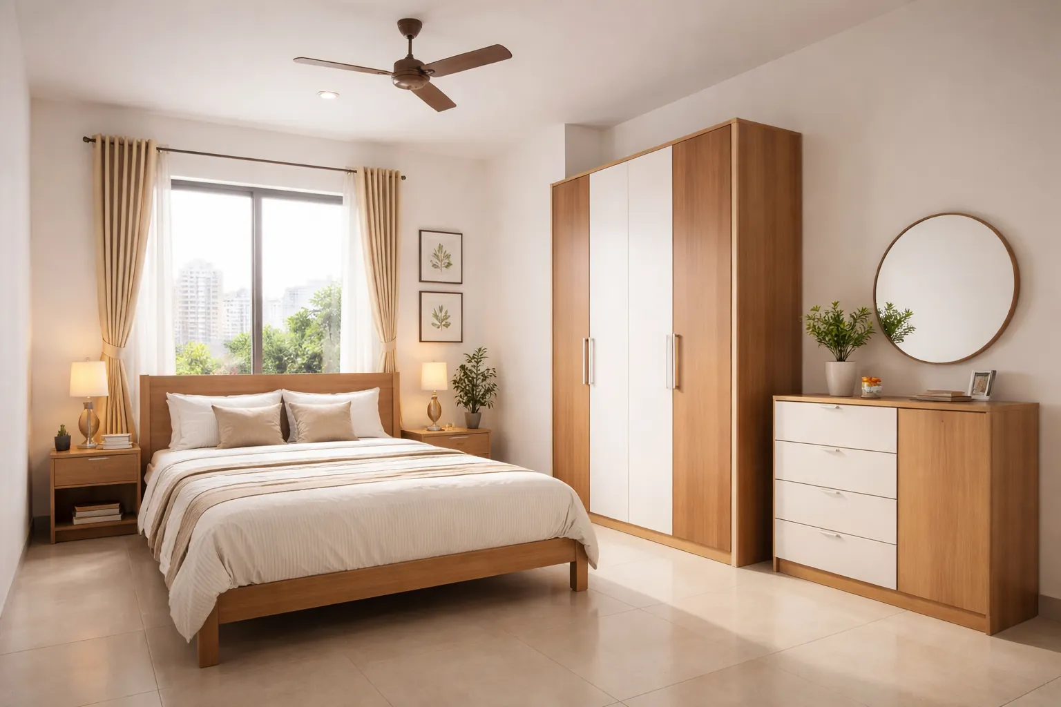 Krescent Homes, 3 BHK + W + S 1980 sq ft Apartment