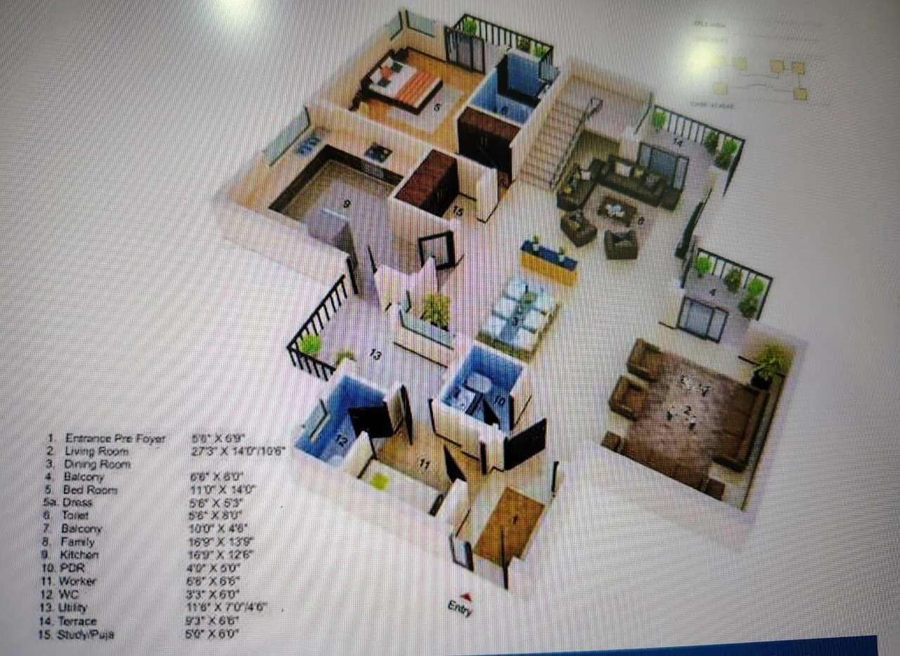 4 Bhk Duplex With Personal Pool in Jaypee Greens Orchards, Sector 131 Noida